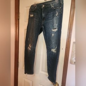 Silver Jeans Women's Distressed Jeans Size W34/L27